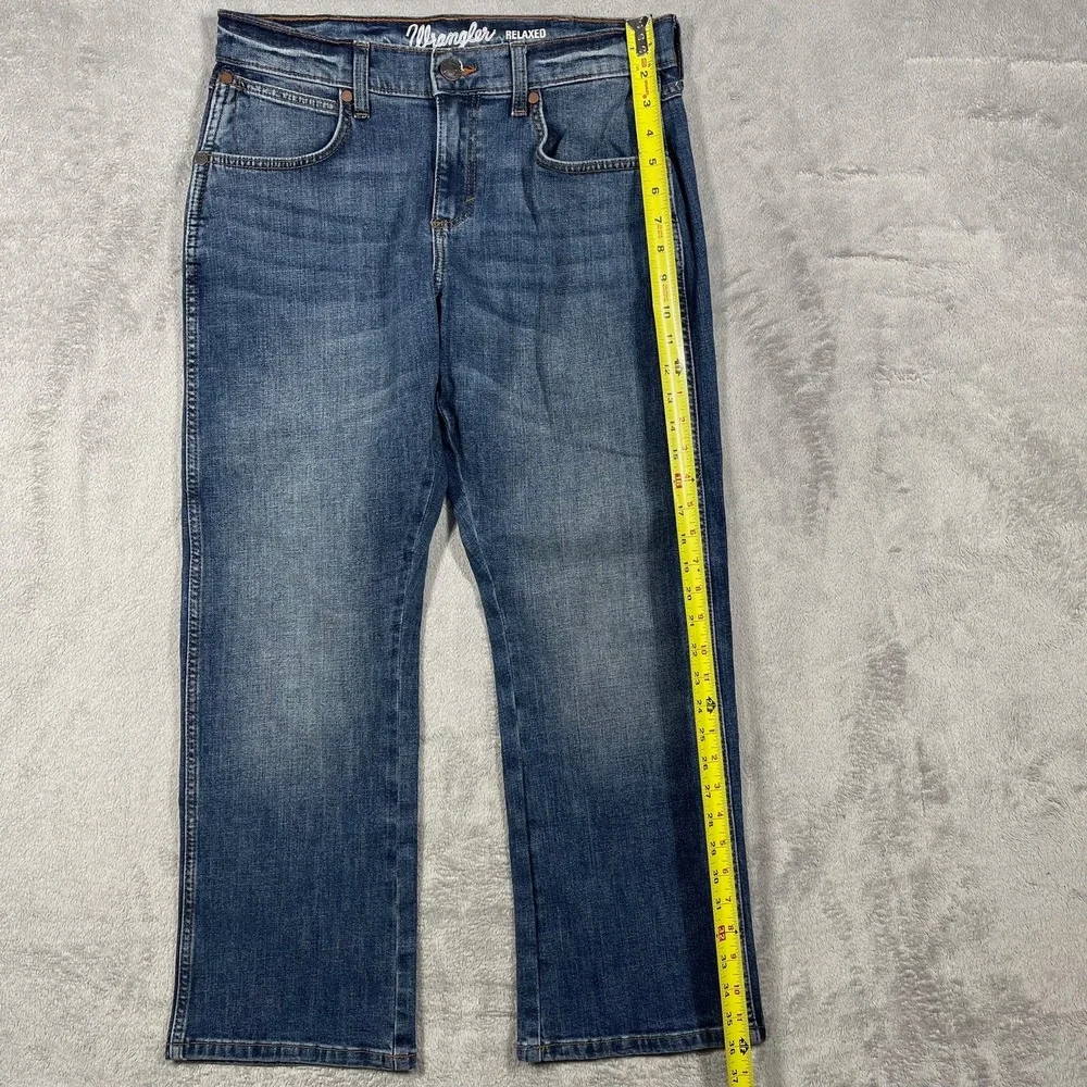Wrangler Retro Relaxed Boot Jeans Mens 29(30)x30(29) Blue Medium‎ Wash WRT20MI